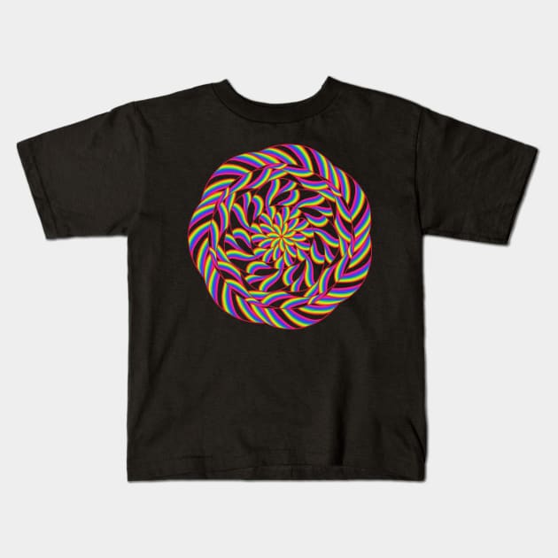 Gaydial Radial Kids T-Shirt by MaeDraT